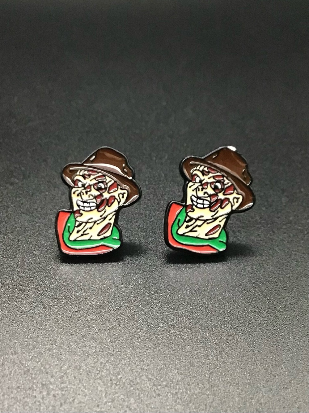 Freddy Krueger Stud Earrings